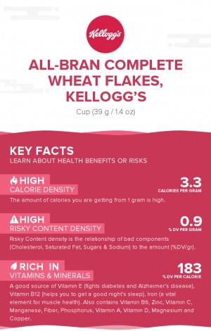 All-Bran Complete Wheat Flakes, Kellogg's