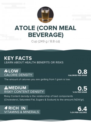 Atole (corn meal beverage)