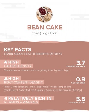 Bean cake