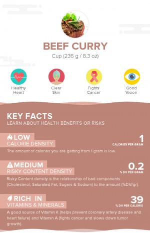 Beef curry