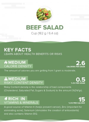 Beef salad