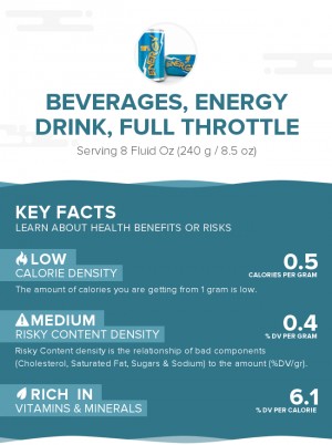Beverages, Energy drink, FULL THROTTLE