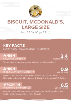 Biscuit, McDONALD\'S, Large Size