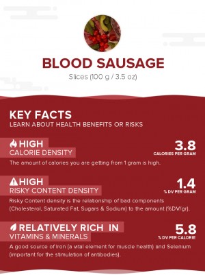 Blood sausage