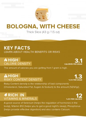 Bologna, with cheese