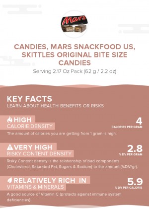 Candies, MARS SNACKFOOD US, SKITTLES Original Bite Size Candies