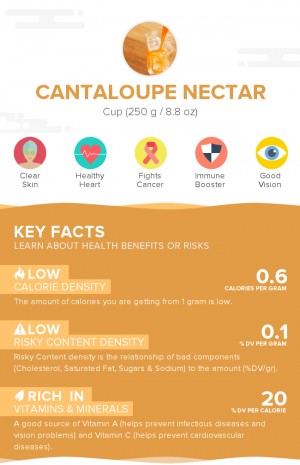 Cantaloupe nectar
