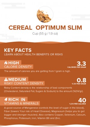 Cereal  OPTIMUM SLIM