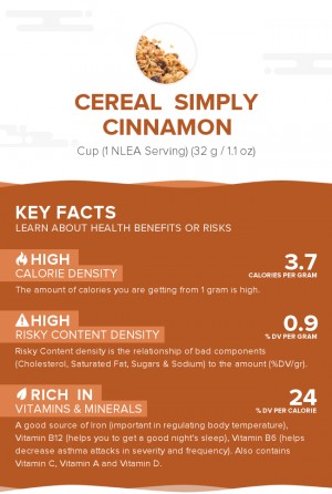 Cereal  Simply Cinnamon