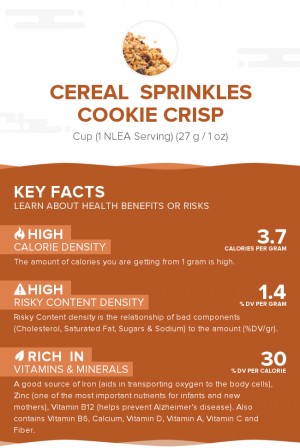 Cereal  Sprinkles Cookie Crisp