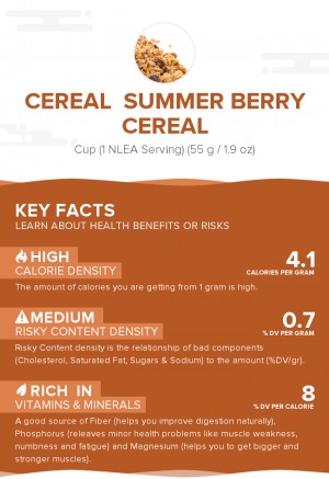 Cereal  Summer Berry cereal