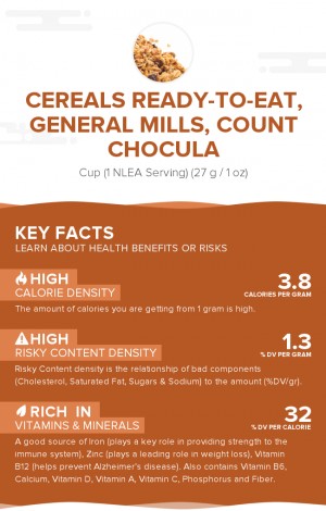 Cereals ready-to-eat, GENERAL MILLS, COUNT CHOCULA