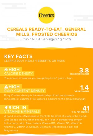 Cereals ready-to-eat, GENERAL MILLS, FROSTED CHEERIOS