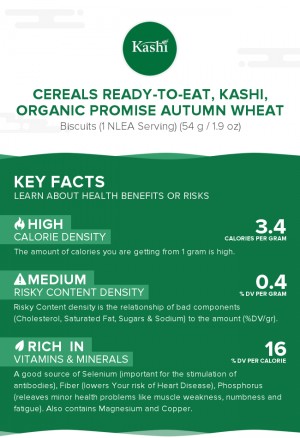 Cereals ready-to-eat, KASHI, ORGANIC PROMISE Autumn Wheat