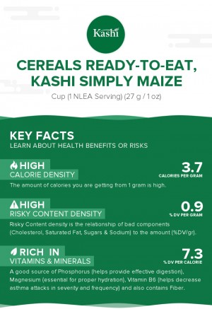 Cereals ready-to-eat, KASHI Simply Maize