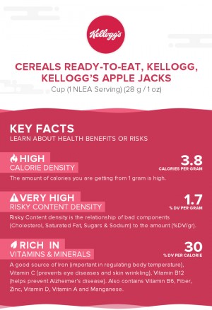 Cereals ready-to-eat, KELLOGG, KELLOGG'S APPLE JACKS