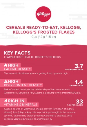 Cereals ready-to-eat, KELLOGG, KELLOGG'S FROSTED FLAKES