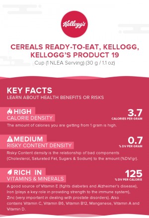 Cereals ready-to-eat, KELLOGG, KELLOGG'S PRODUCT 19