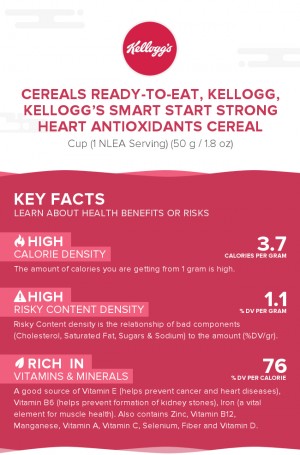 Cereals ready-to-eat, KELLOGG, KELLOGG'S SMART START Strong Heart Antioxidants Cereal