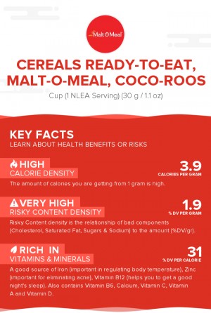 Cereals ready-to-eat, MALT-O-MEAL, COCO-ROOS