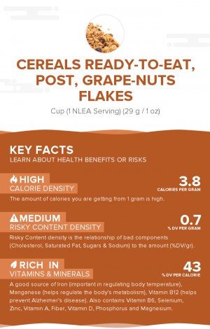 Cereals ready-to-eat, POST, GRAPE-NUTS Flakes