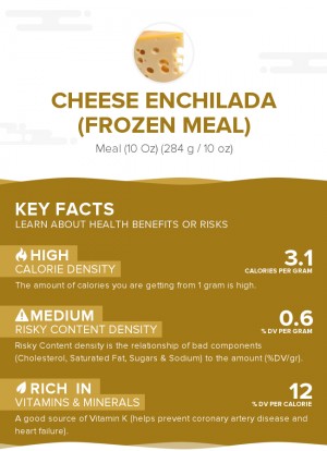 Cheese enchilada (frozen meal)