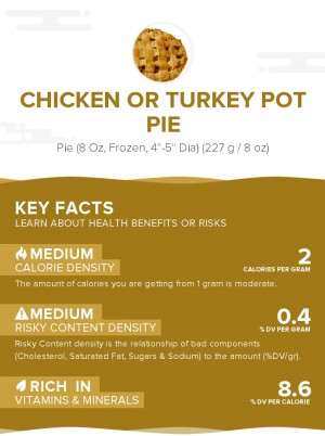 Chicken or turkey pot pie