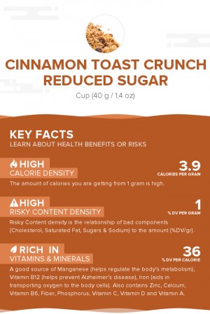 Cinnamon Toast Crunch Reduced Sugar