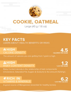 Cookie, oatmeal