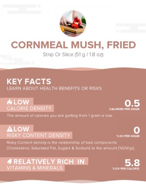 Cornmeal mush, fried