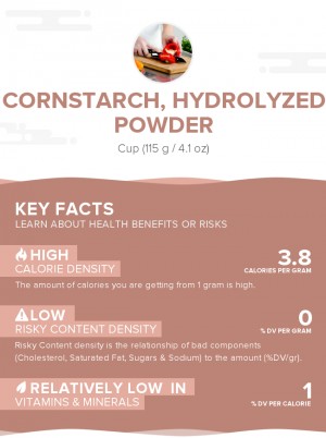 Cornstarch, hydrolyzed powder