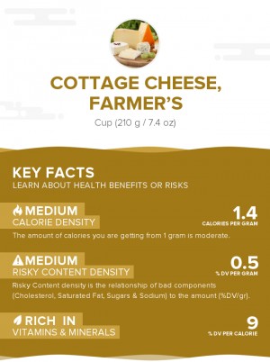 Cottage cheese, farmer's