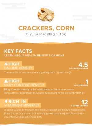 Crackers, corn