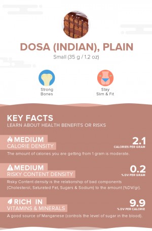 Dosa (Indian), plain