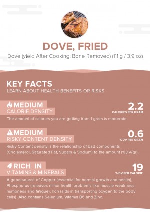 Dove, fried