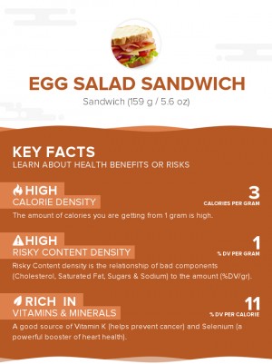 Egg salad sandwich