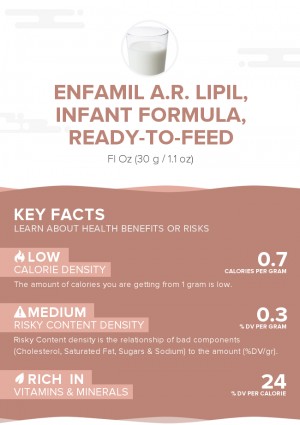 Enfamil A.R. Lipil, infant formula, ready-to-feed