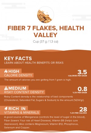 Fiber 7 Flakes, Health Valley