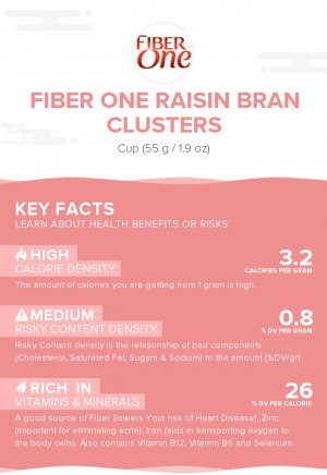 Fiber One Raisin Bran Clusters