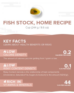 Fish stock, home recipe