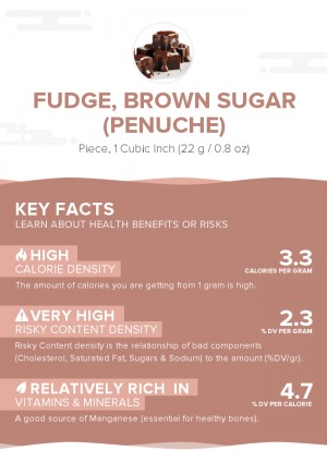 Fudge, brown sugar (penuche)