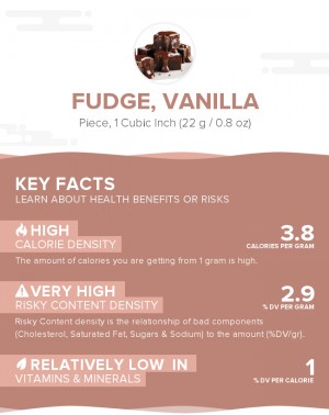 Fudge, vanilla