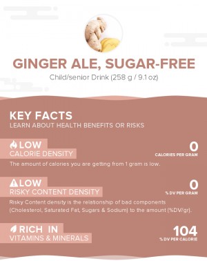 Ginger ale, sugar-free