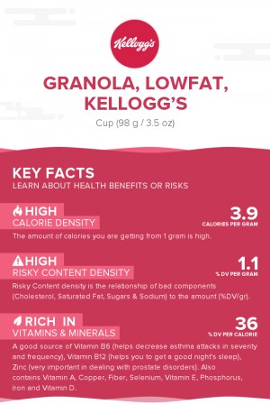Granola, lowfat, Kellogg's