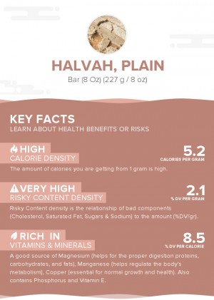 Halvah, plain