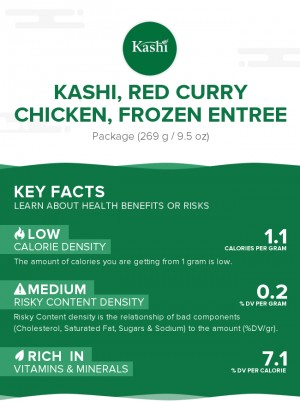 KASHI, Red Curry Chicken, Frozen Entree