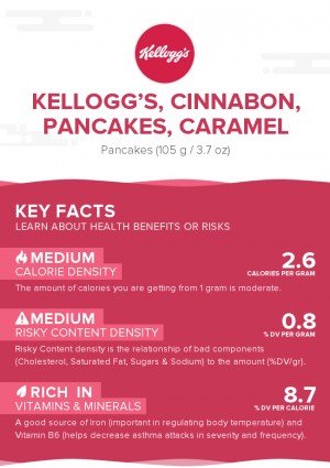 KELLOGG'S, CINNABON, Pancakes, Caramel