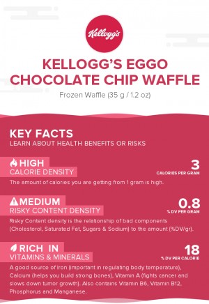 Kellogg's Eggo Chocolate Chip Waffle