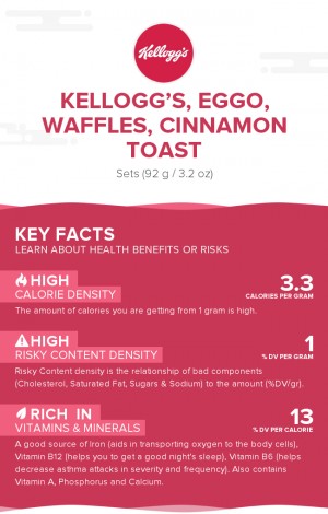 KELLOGG'S, EGGO, Waffles, Cinnamon Toast