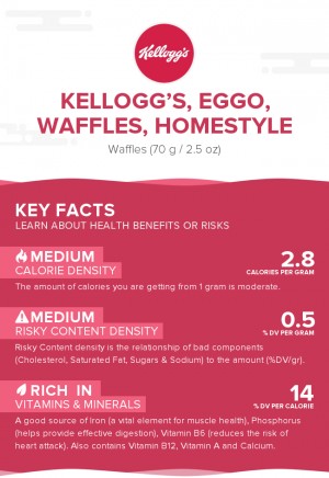 KELLOGG'S, EGGO, Waffles, Homestyle